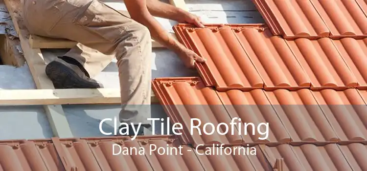 Clay Tile Roofing Dana Point - California