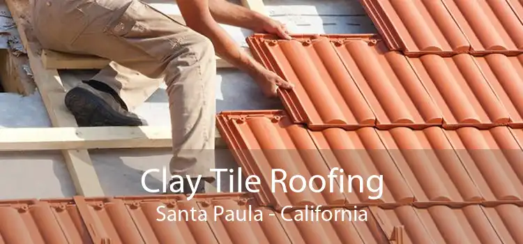 Clay Tile Roofing Santa Paula - California