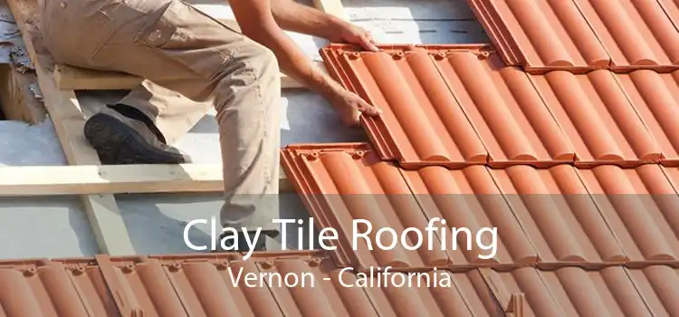Clay Tile Roofing Vernon - California