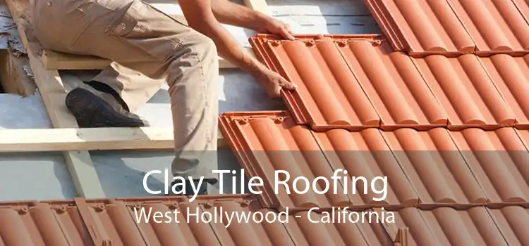 Clay Tile Roofing West Hollywood - California