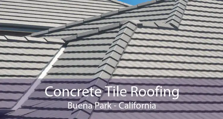 Concrete Tile Roofing Buena Park - California