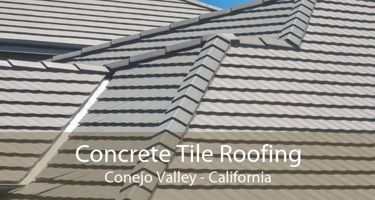 Concrete Tile Roofing Conejo Valley - California