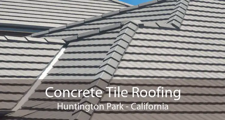 Concrete Tile Roofing Huntington Park - California