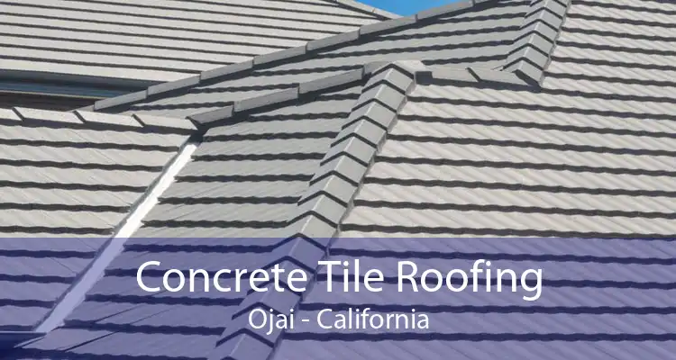 Concrete Tile Roofing Ojai - California