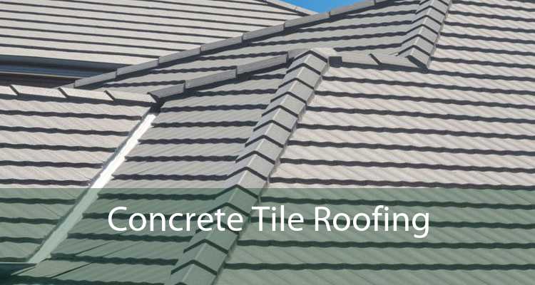 Concrete Tile Roofing 