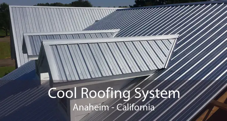 Cool Roofing System Anaheim - California