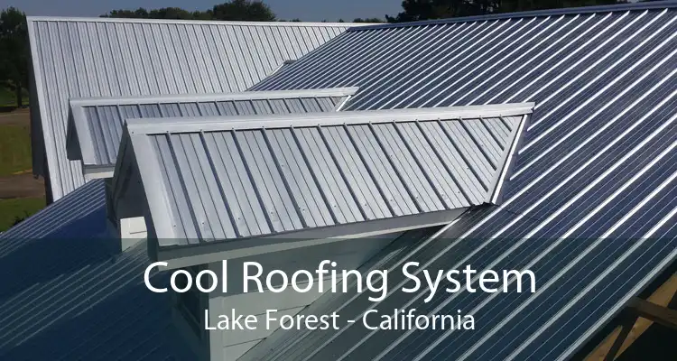 Cool Roofing System Lake Forest - California