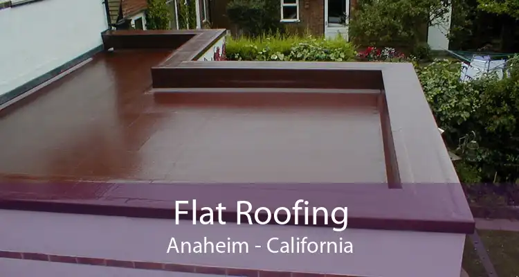 Flat Roofing Anaheim - California