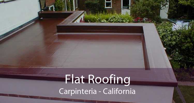 Flat Roofing Carpinteria - California