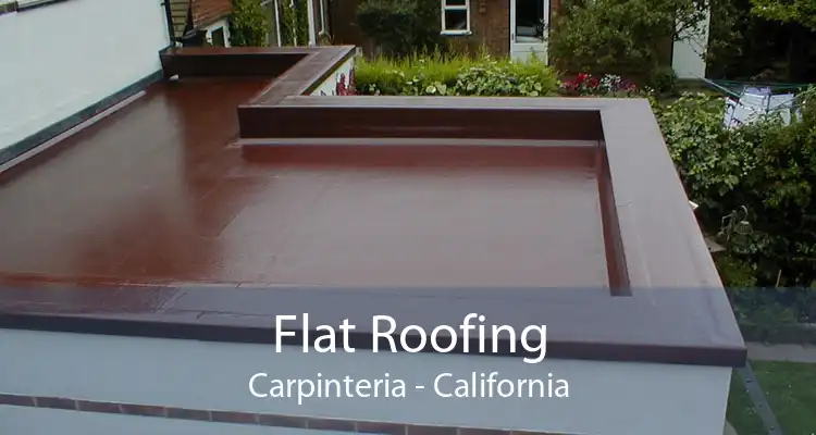 Flat Roofing Carpinteria - California