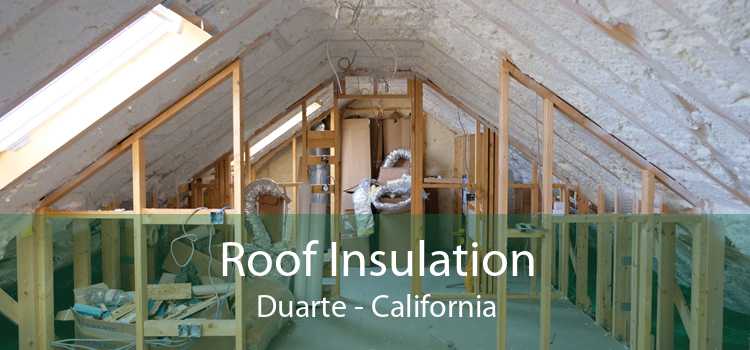 Roof Insulation Duarte - California