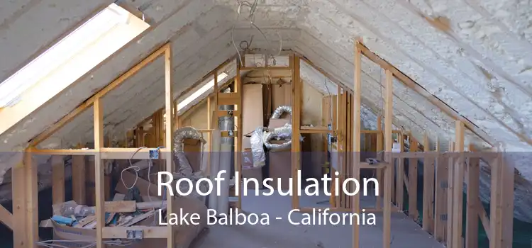 Roof Insulation Lake Balboa - California