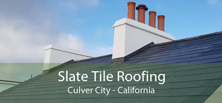 Slate Tile Roofing Culver City - California