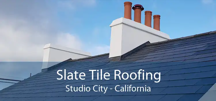 Slate Tile Roofing Studio City - California