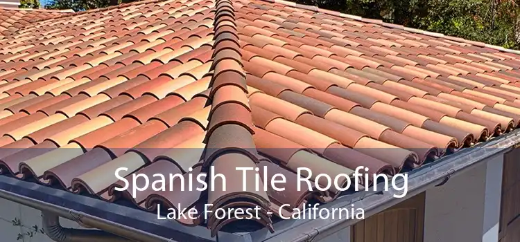 Spanish Tile Roofing Lake Forest - California