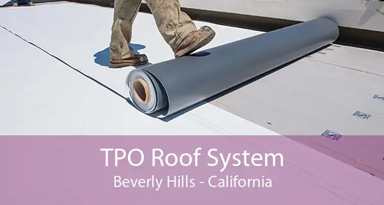 TPO Roof System Beverly Hills - California