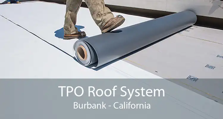 TPO Roof System Burbank - California