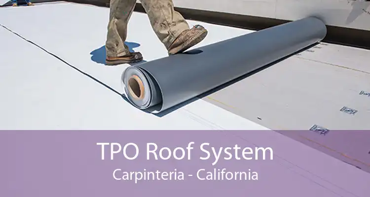 TPO Roof System Carpinteria - California