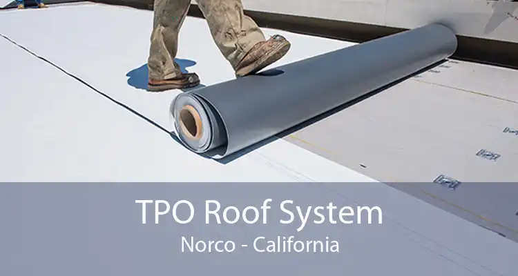 TPO Roof System Norco - California