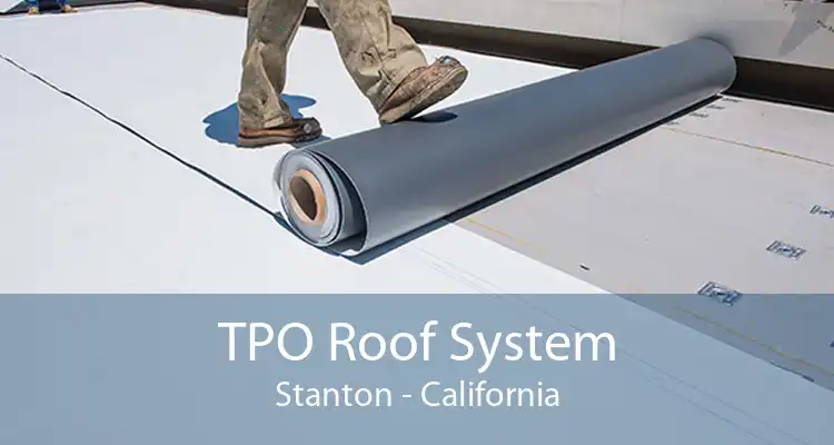 TPO Roof System Stanton - California