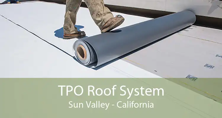 TPO Roof System Sun Valley - California