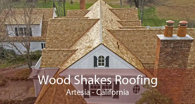 Wood Shakes Roofing Artesia - California